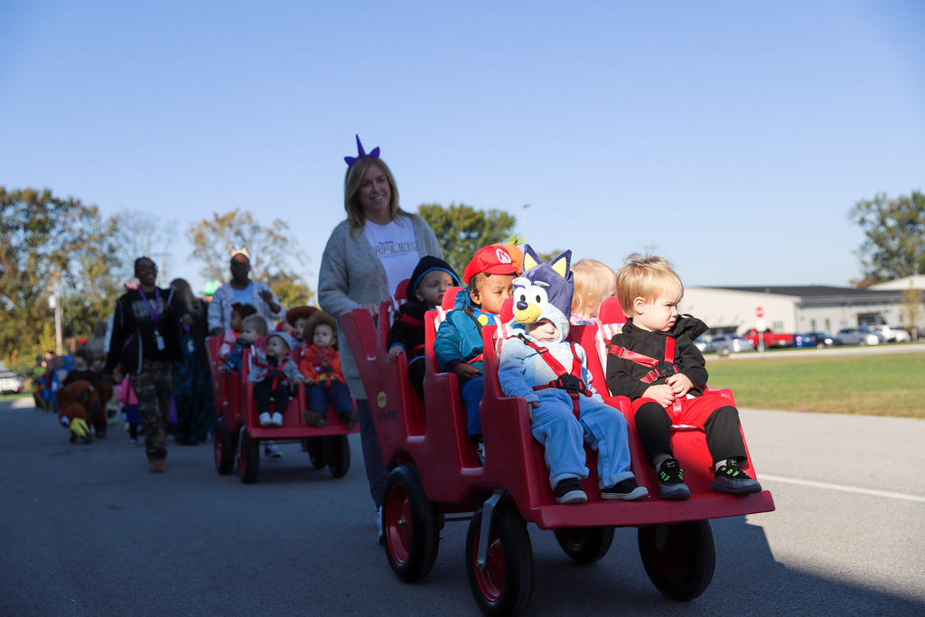 Little Purples Academy Halloween Parade