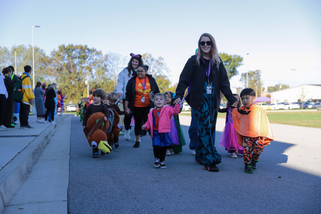 Little Purples Academy Halloween Parade