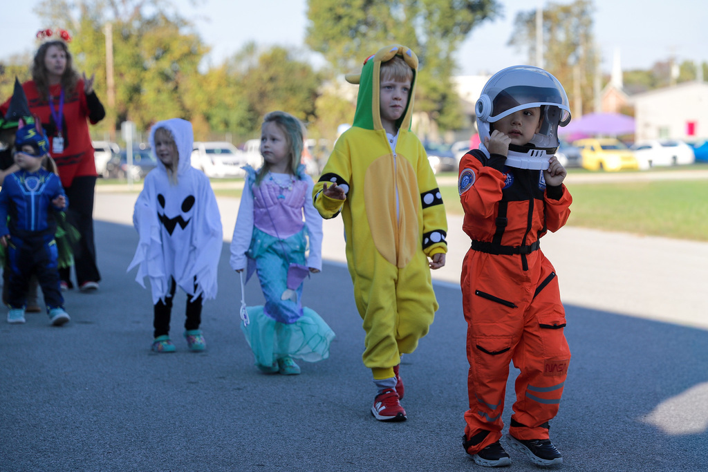 Little Purples Academy Halloween Parade
