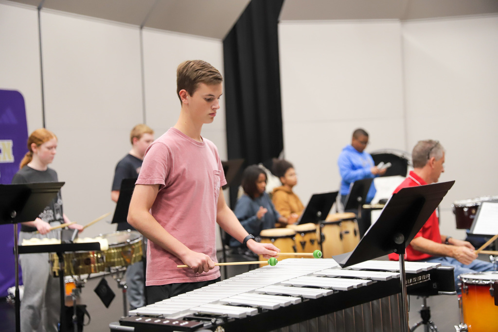 Percussion Class at BGHS