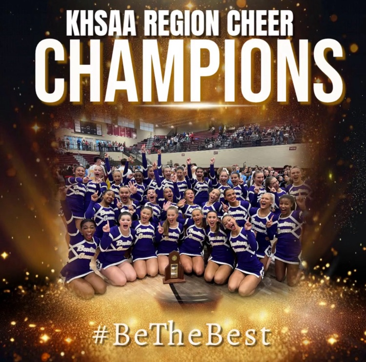BGHS Cheer Regional Champions