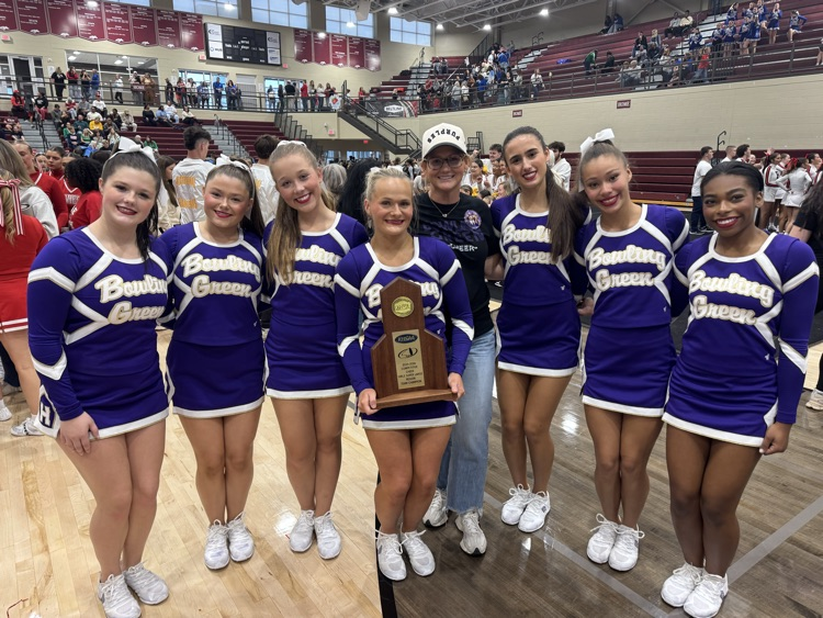 BGHS Cheer Regional Champions