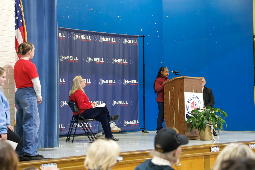 McNeill Elementary Veterans Day Program