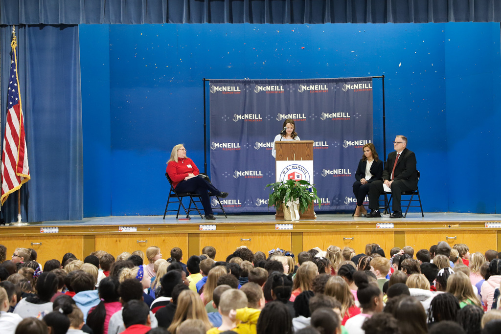 McNeill Elementary Veterans Day Program