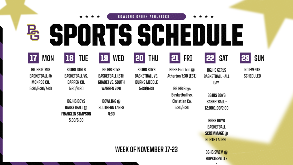 Week of November 17th