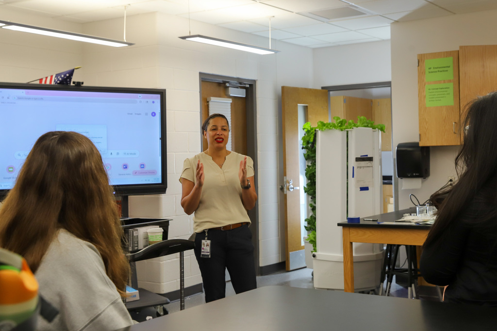 Dalla Emerson teaches about food safety