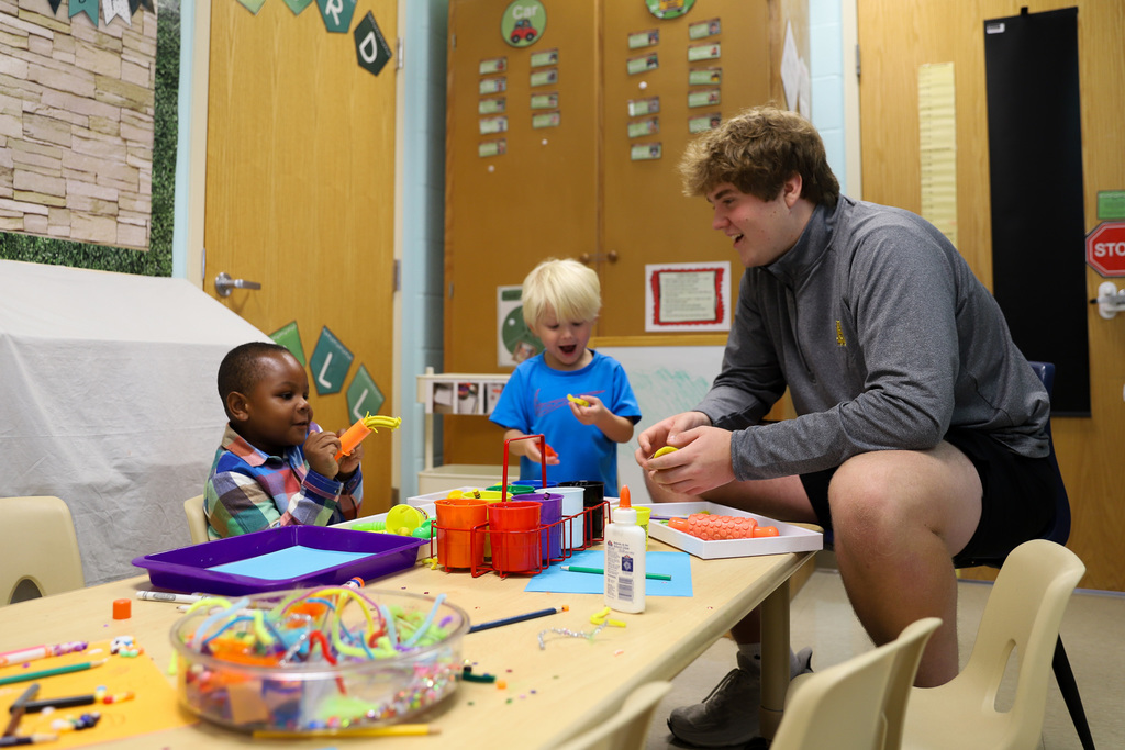 Play-doh with Itty Bitty Purples
