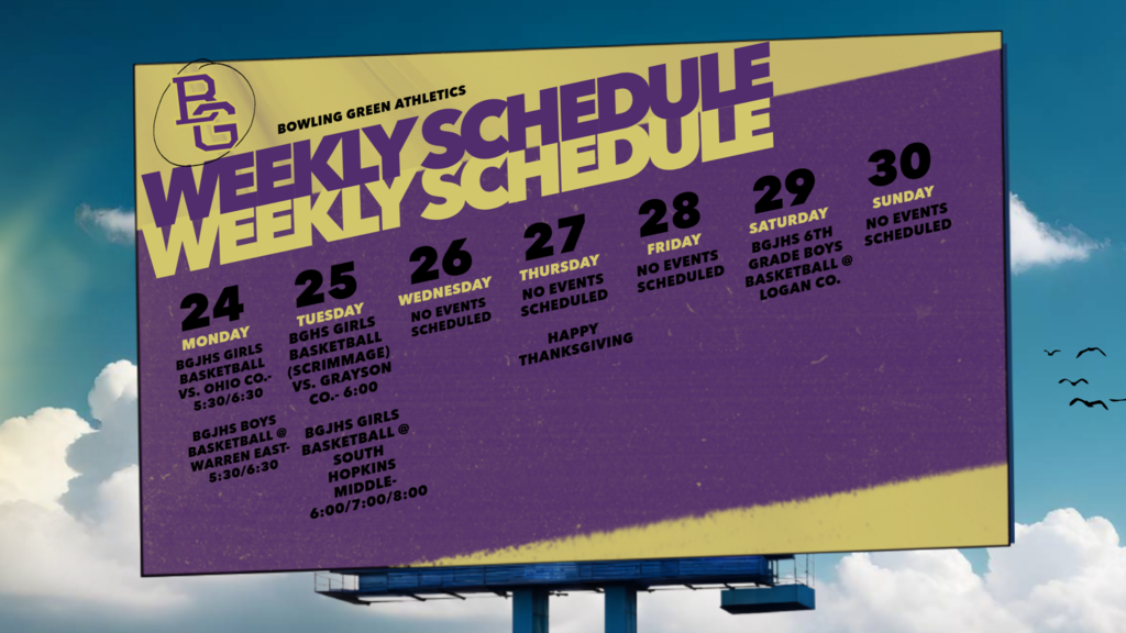 Week of November 24th 