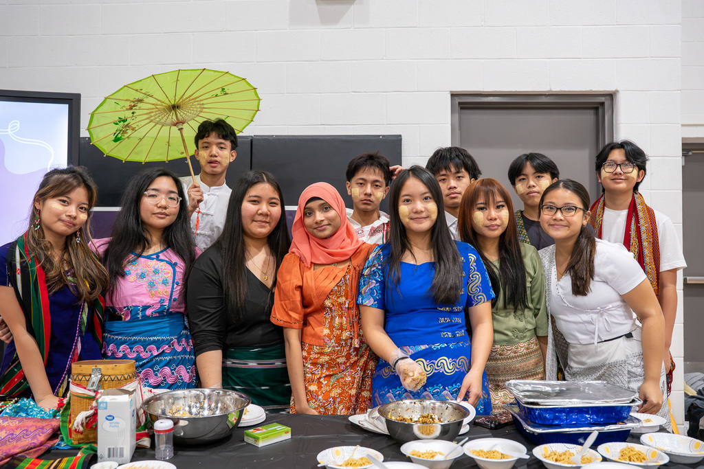 Holidays presentation at BGHS: Photo by Ethan Gallagher