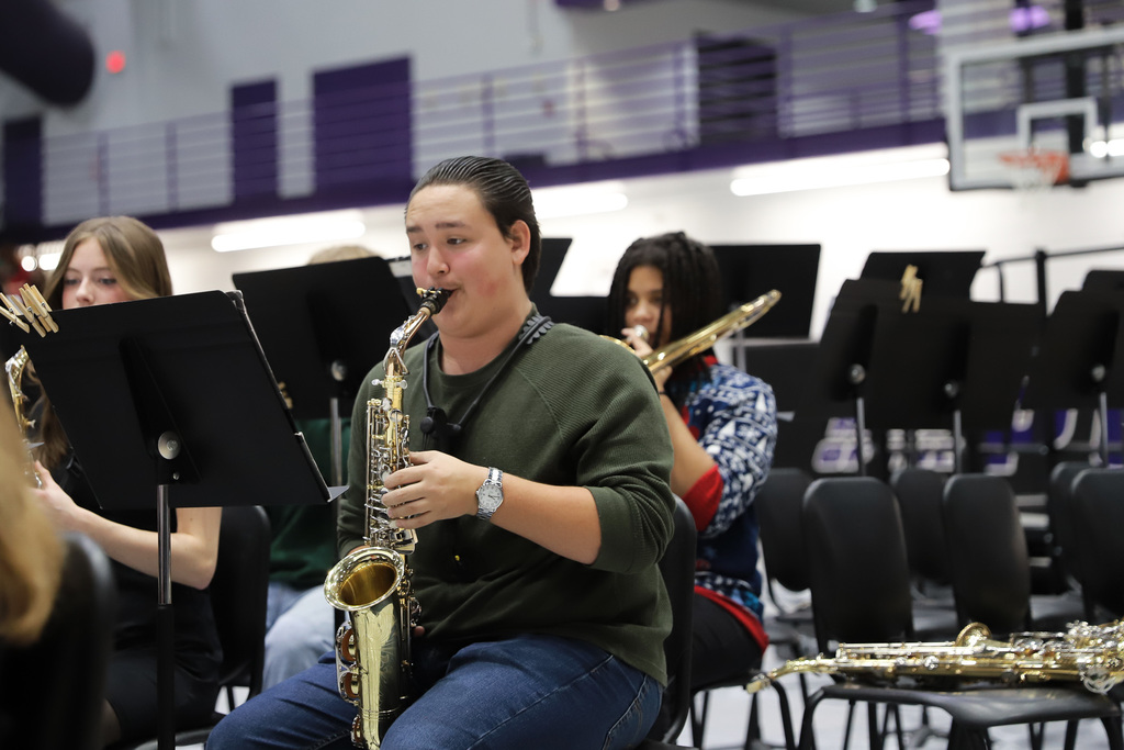 Saxophone in BGHS Band