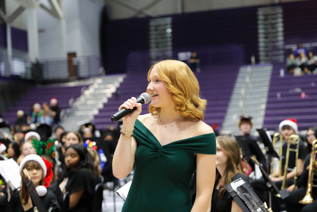 Soloist during Jazz Band