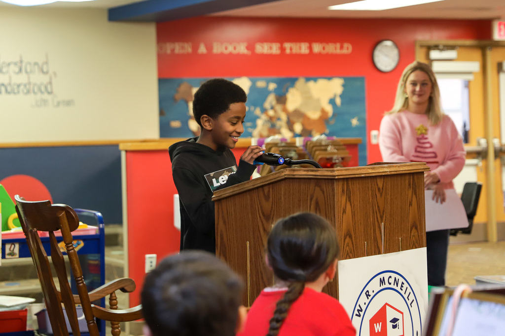 Reading "Where I'm From" poem