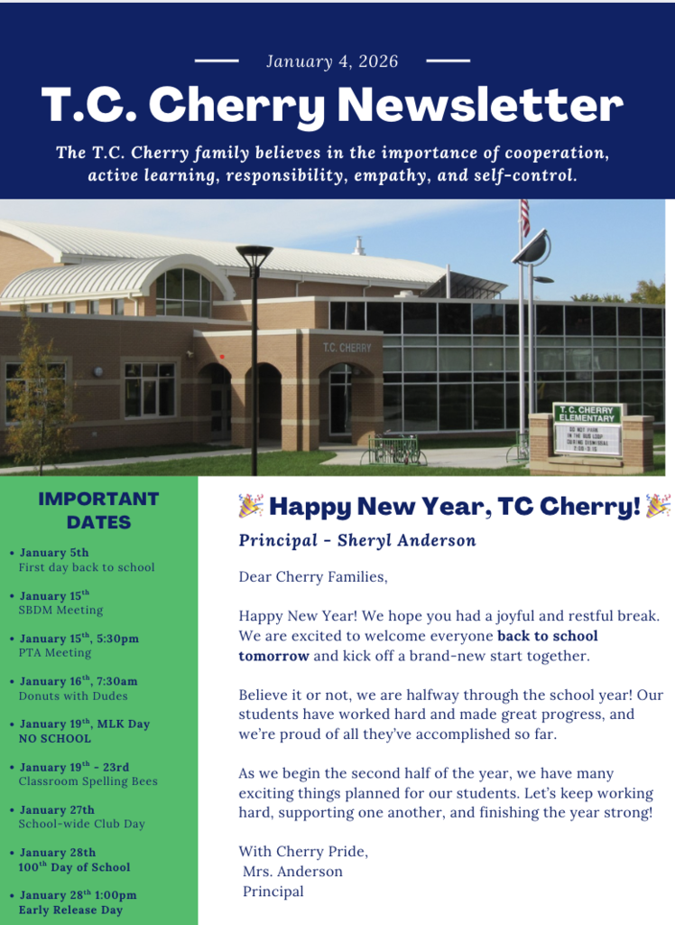 TCC Newsletter January 4, 2026