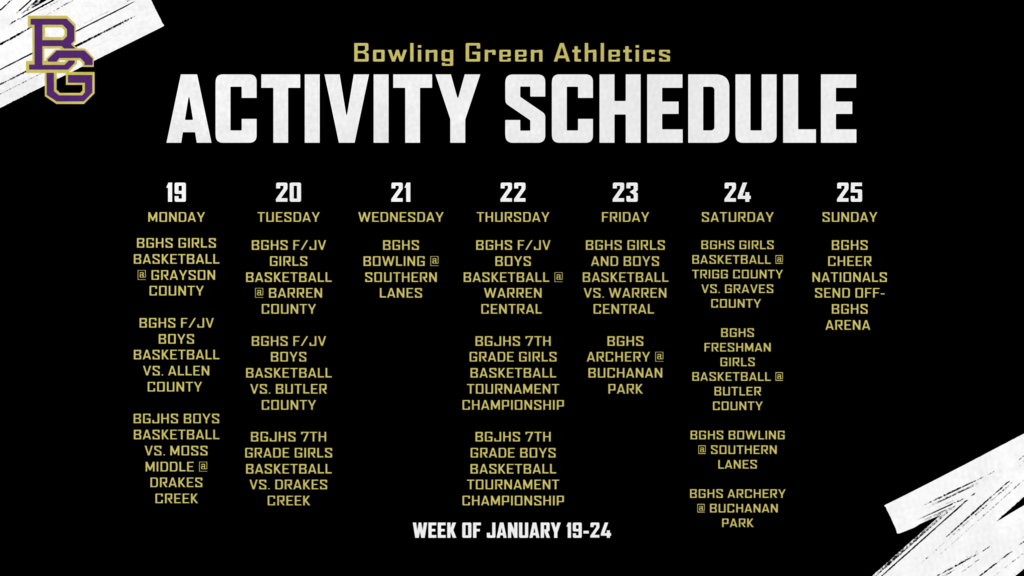 Week of January 19th