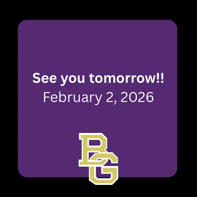See you tomorrow! 2/2/26