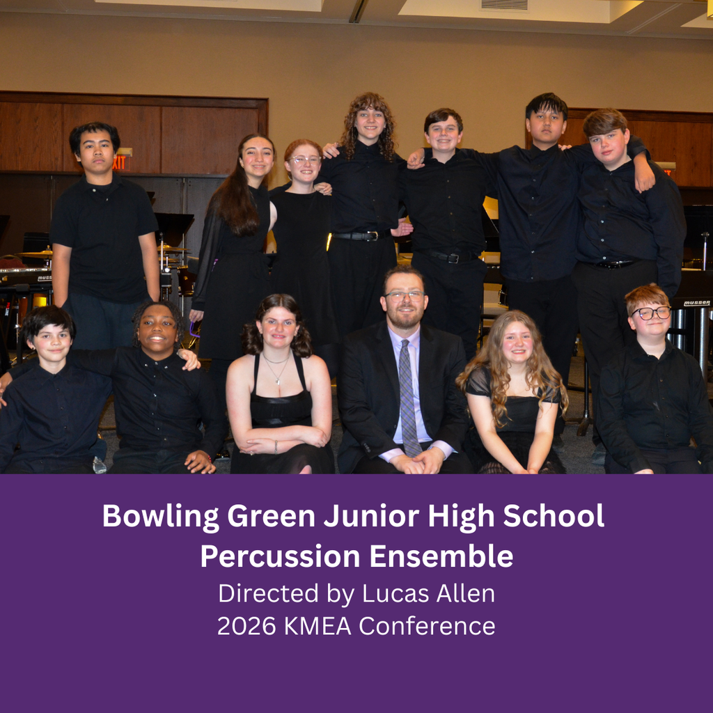 BGJHS Percussion Ensemble Directed by Lucas Allen KMEA Conference