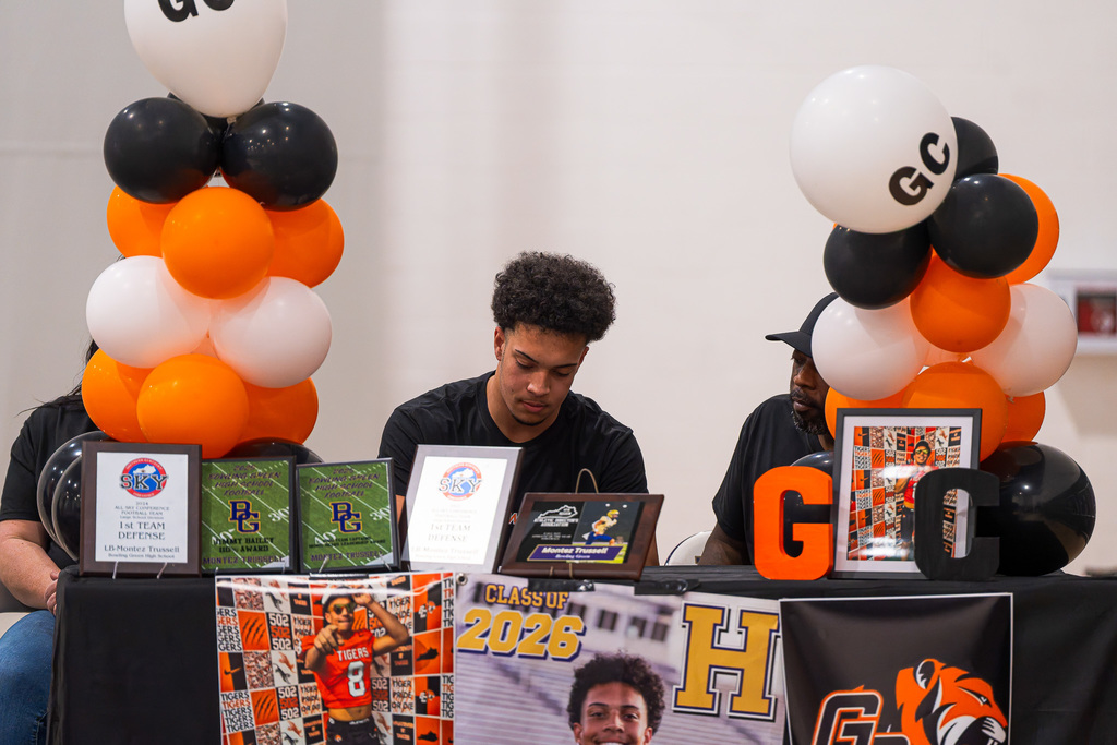 Montez Trussell, Football, Georgetown College
