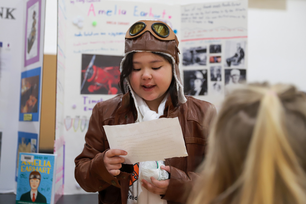 Wax Museum presentation Amelia Earhart