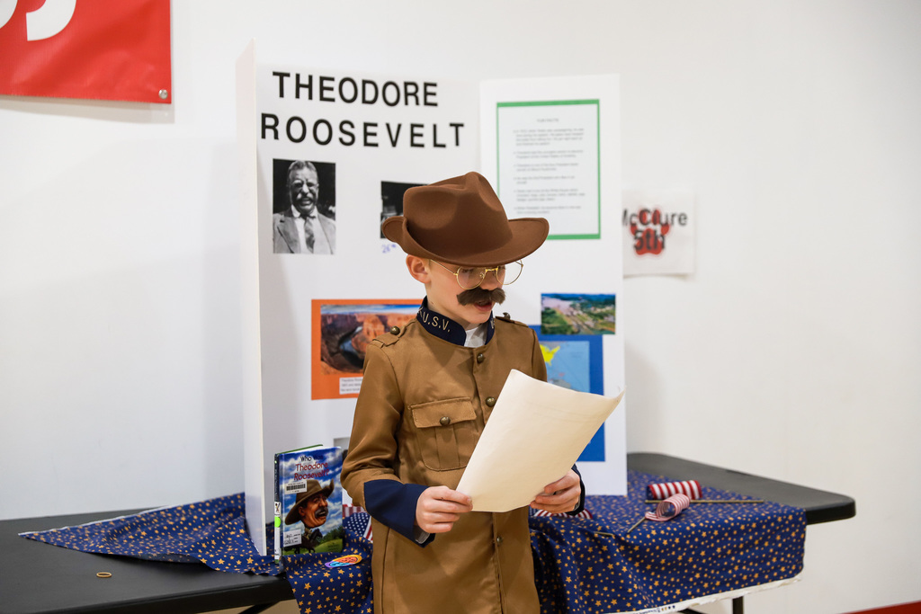 Wax Museum presentation Theodore Rossevelt
