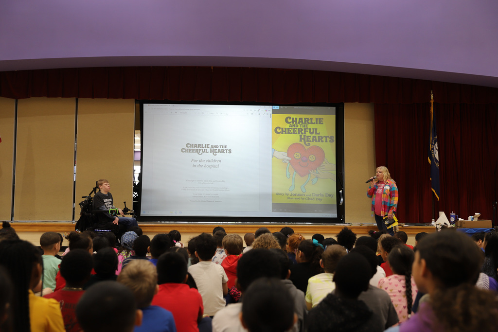 Jenson and Darla Day speak to PBC students