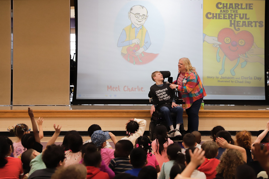 Jenson and Darla Day speak to PBC students