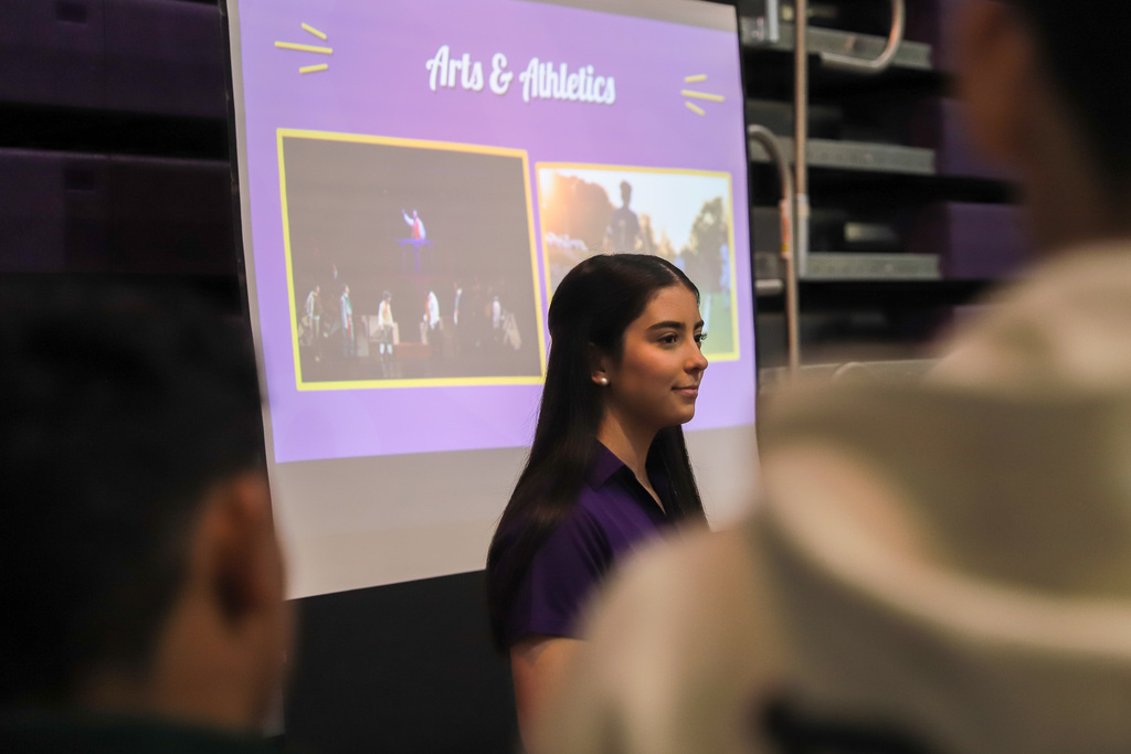 My Options Expo: Arts and Athletics presentation