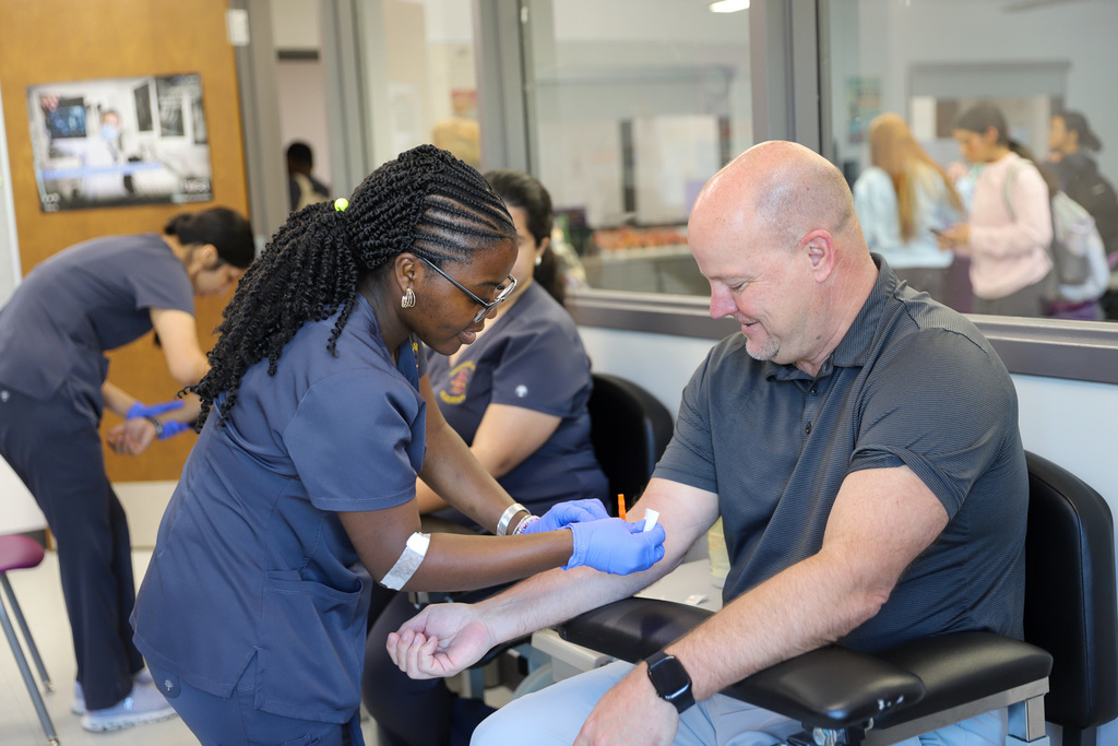 Medical Arts Academy Lab: drawing blood