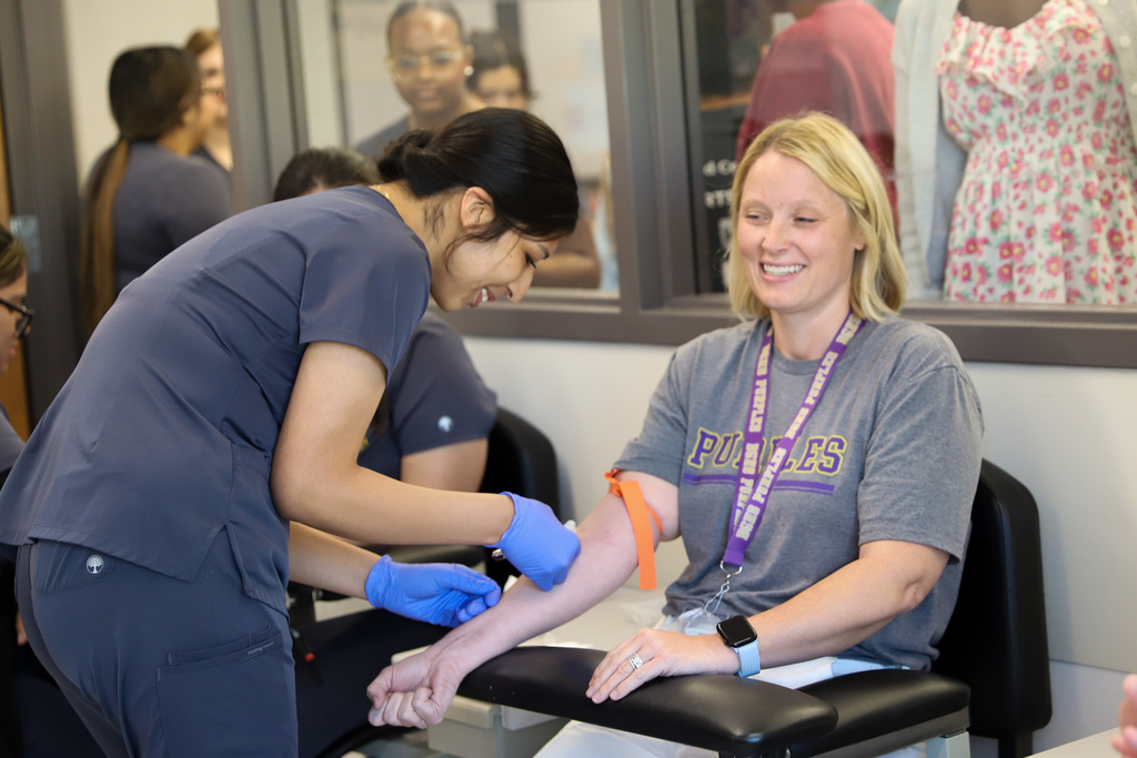 Medical Arts Academy Lab: drawing blood