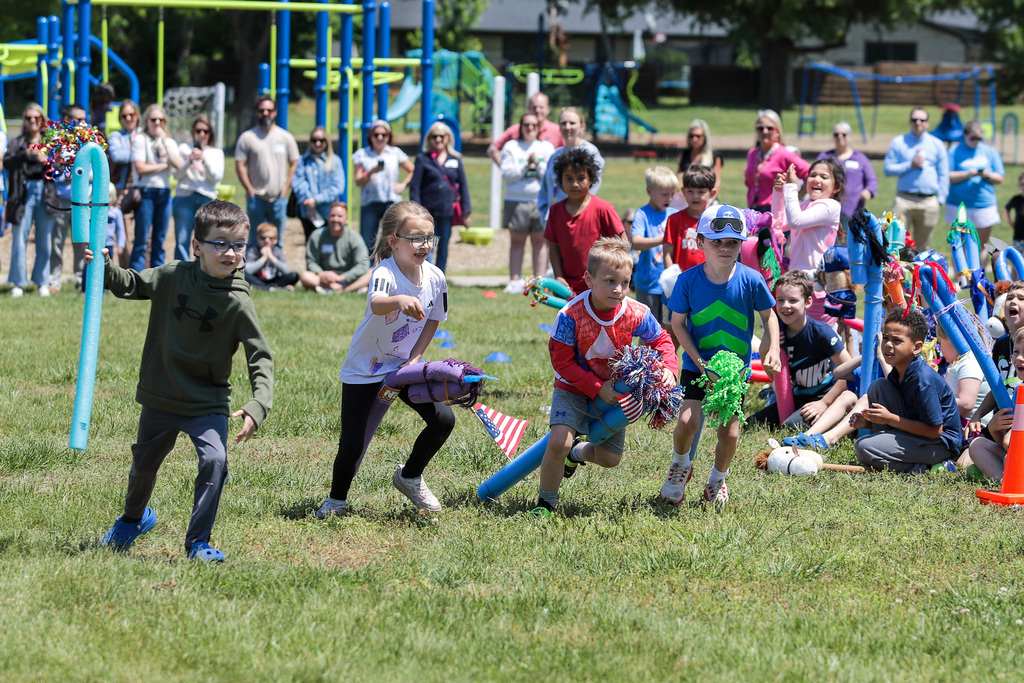 First grade stick horse derby