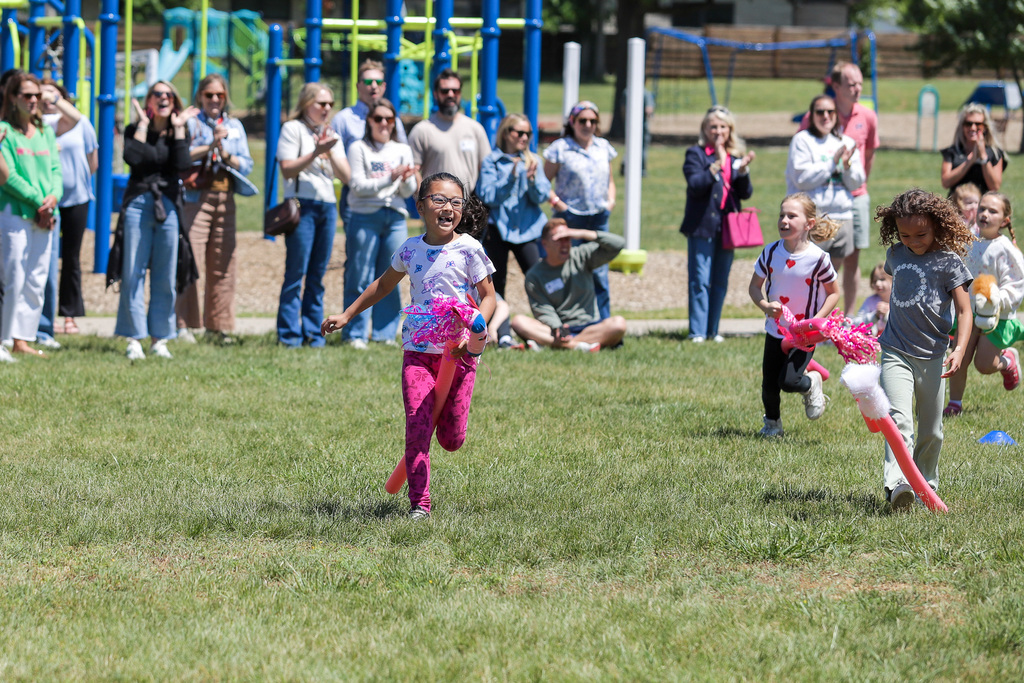 First grade stick horse derby