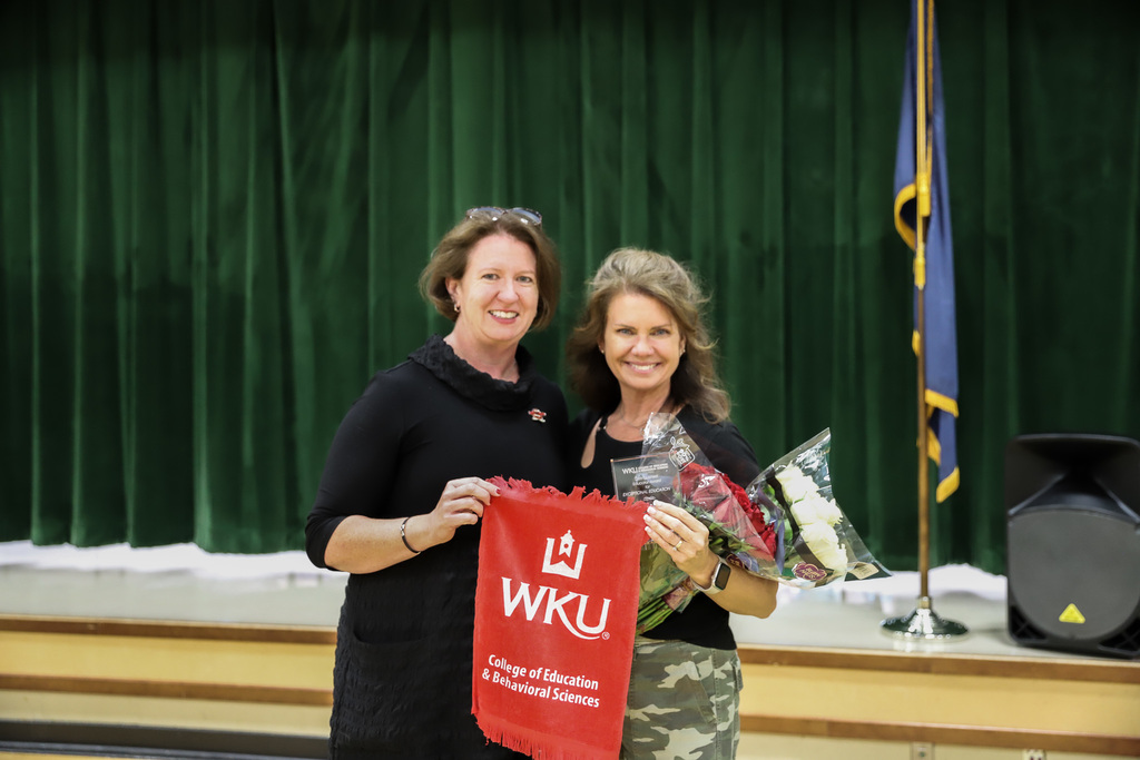 Dr. Corinne Murphy with Ann Bolin