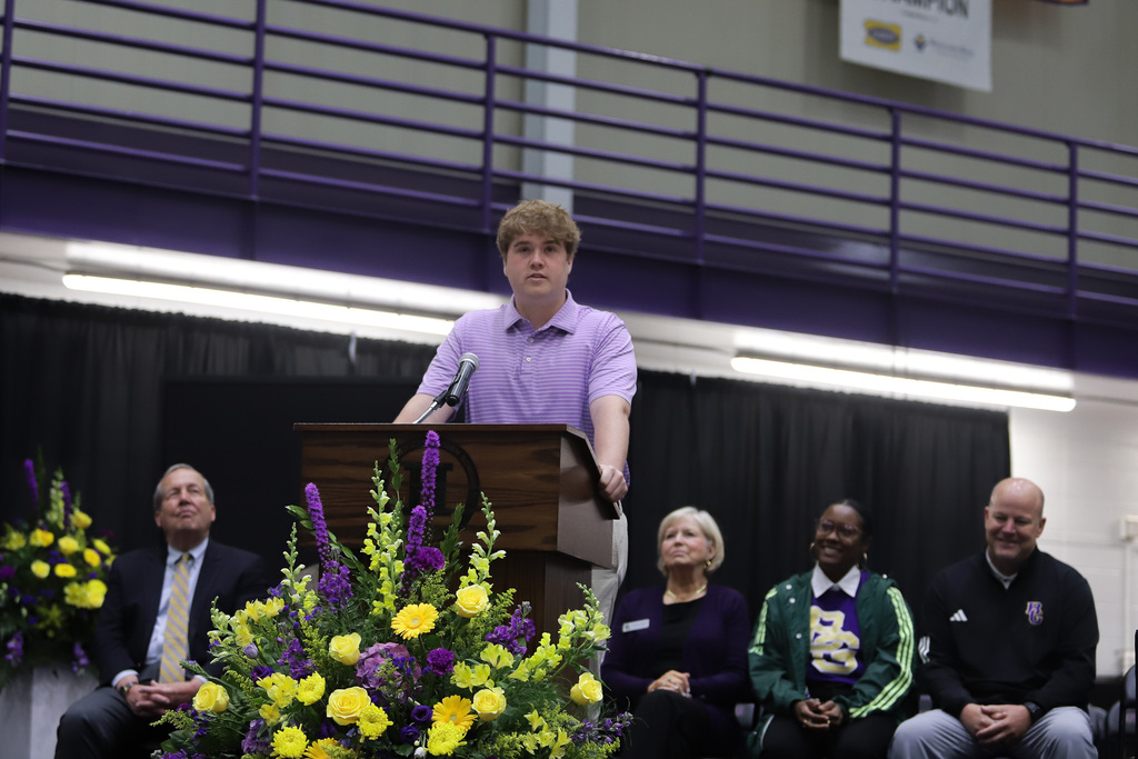 Christopher Cohron speaking on Closing Day