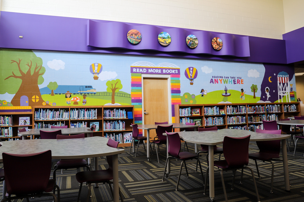 Mural by Ashley Scott at PBC