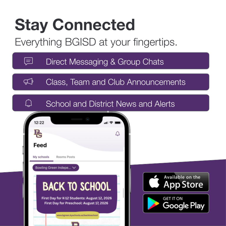 Stay Connected. Everything BGISD at your fingertips