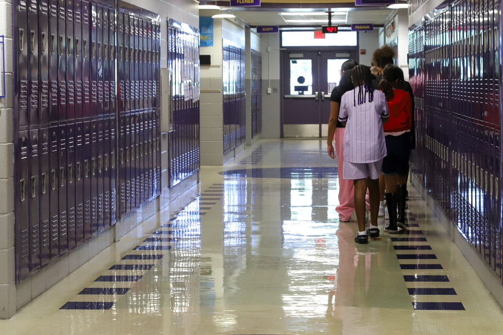 Junior High Hallway