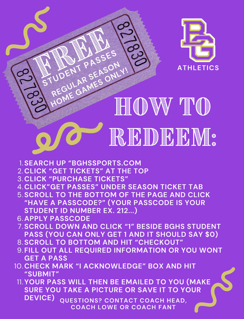 Student Passes
