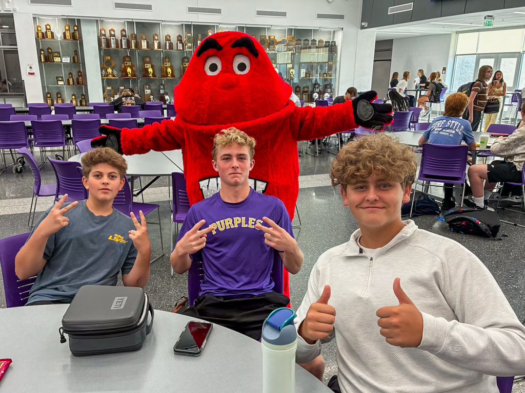 Big Red in BGHS Commons