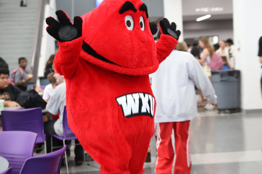 Big Red in BGHS Commons