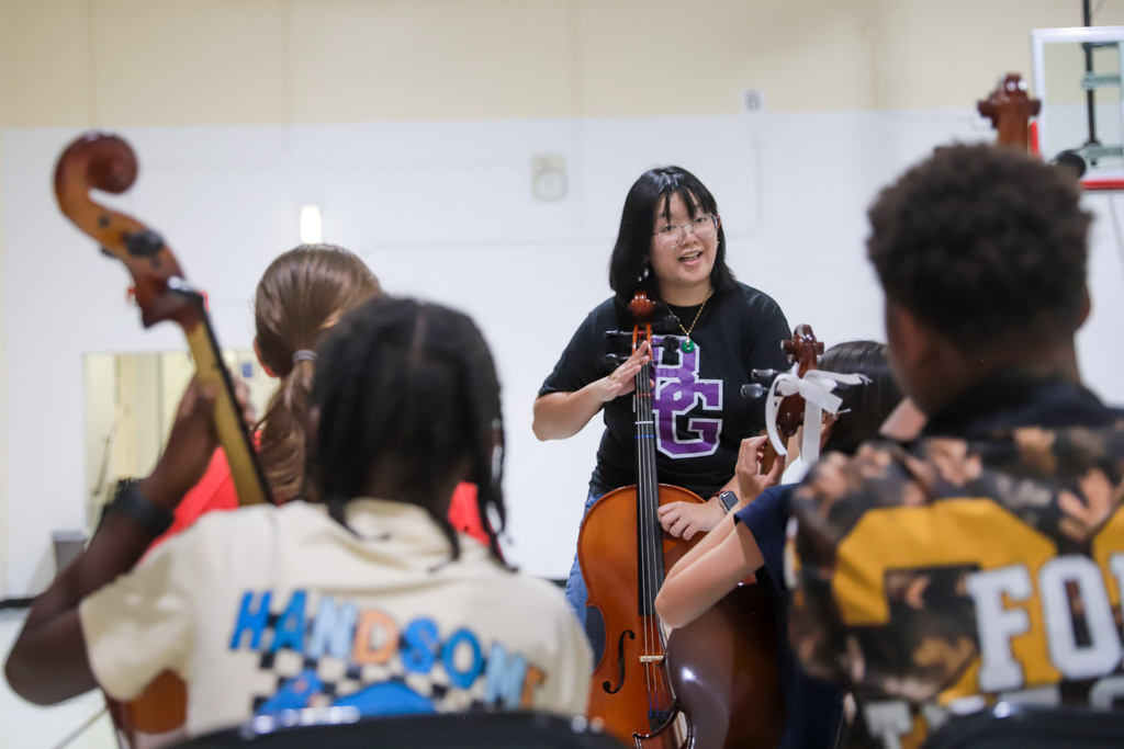 5th Grade Strings Lesson, Ms. Aleka Chau