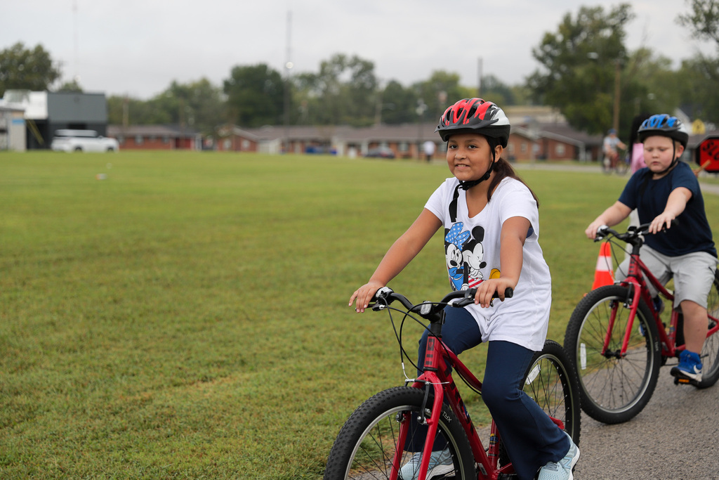 Bike riding at PBC