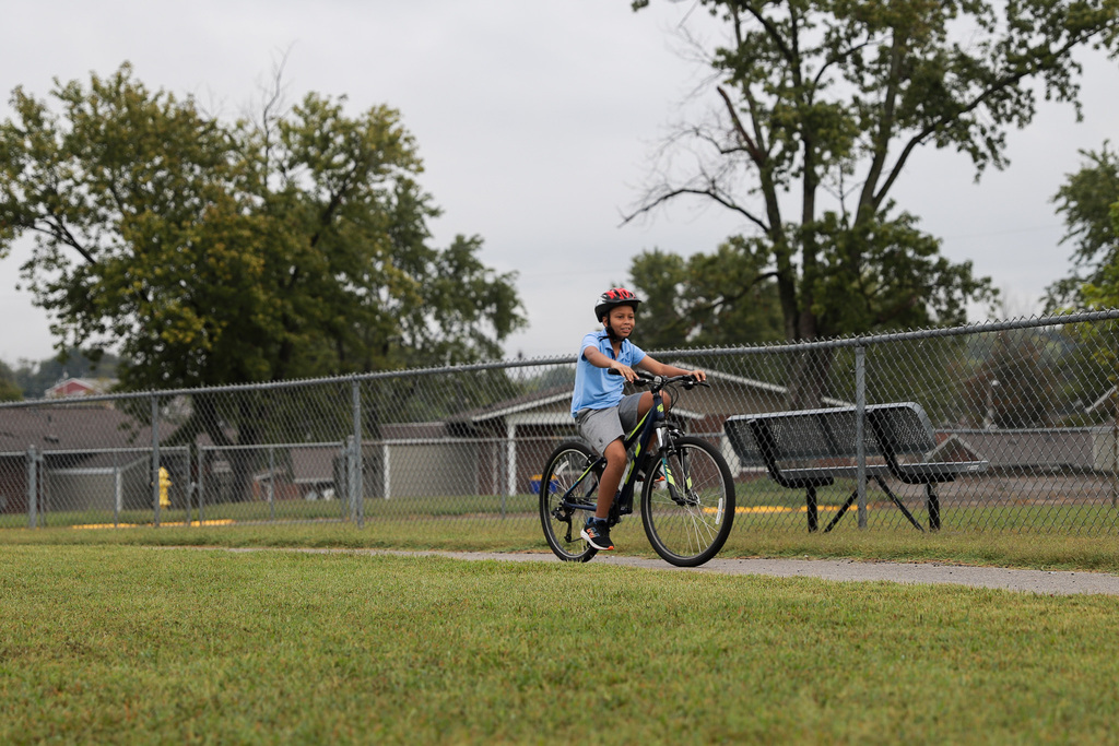 Bike riding at PBC