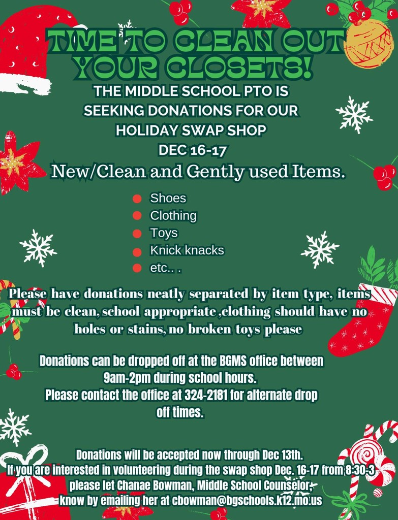 BGMS Swap Shop