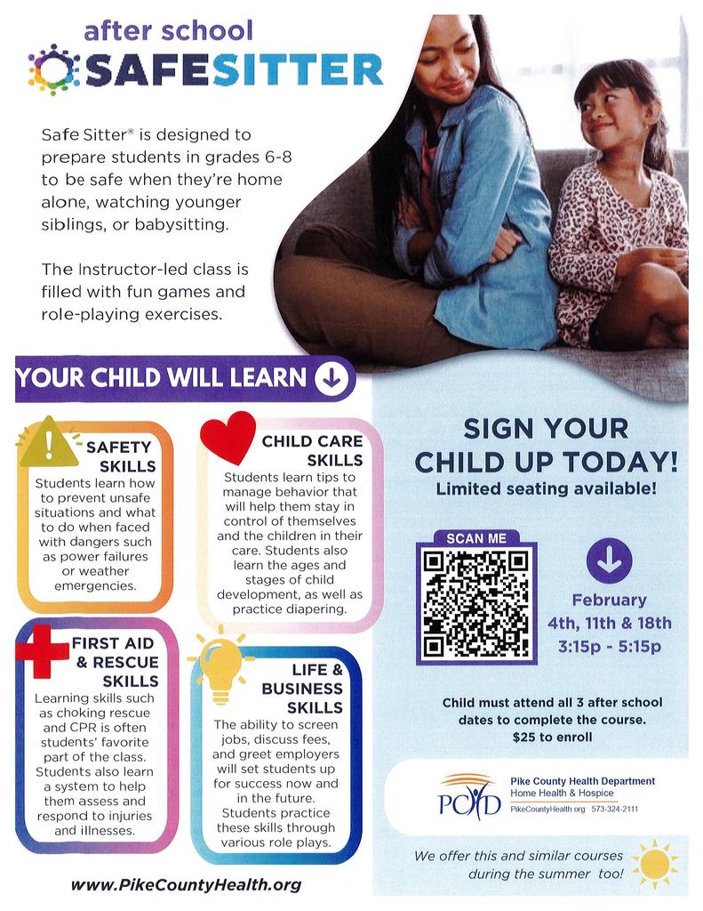 Safe Sitter Classes