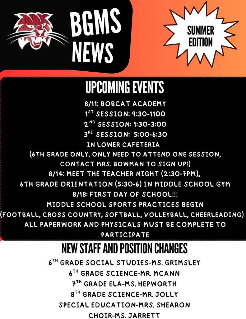 Summer Newsletter
