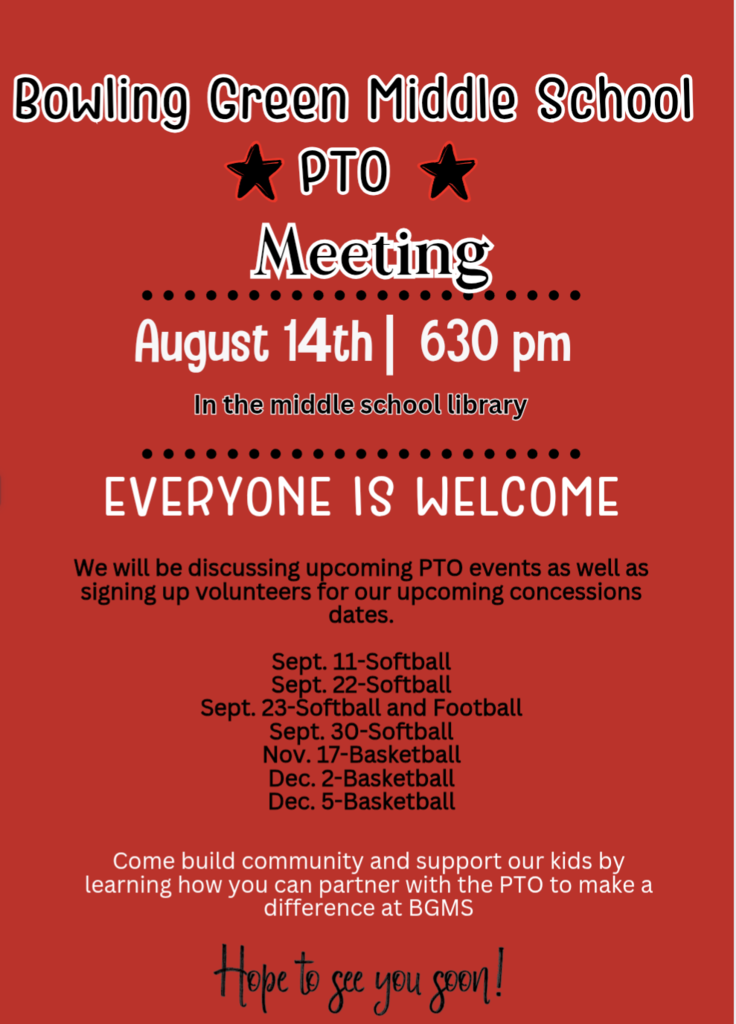BGMS PTO