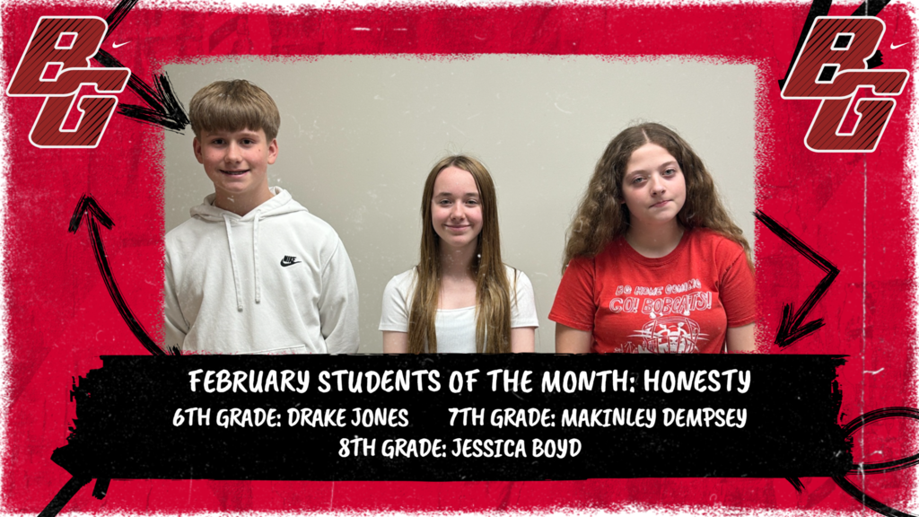 February Students Of The Month