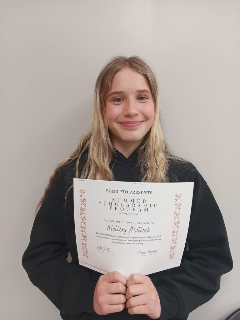 PTO Summer Scholarship winners!