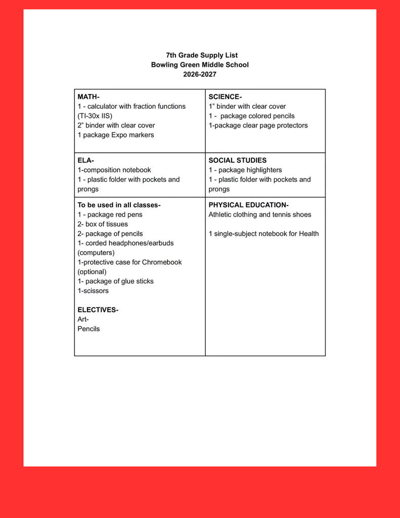 August Newsletter