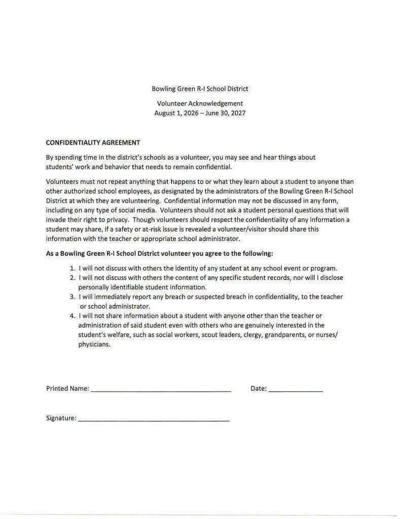 Page 3 of 26-27 Volunteer Registration Packet