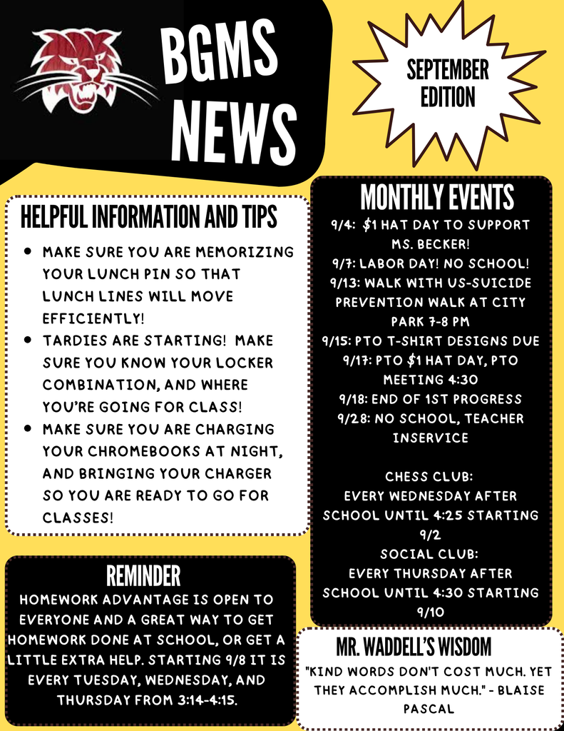 September Newsletter
